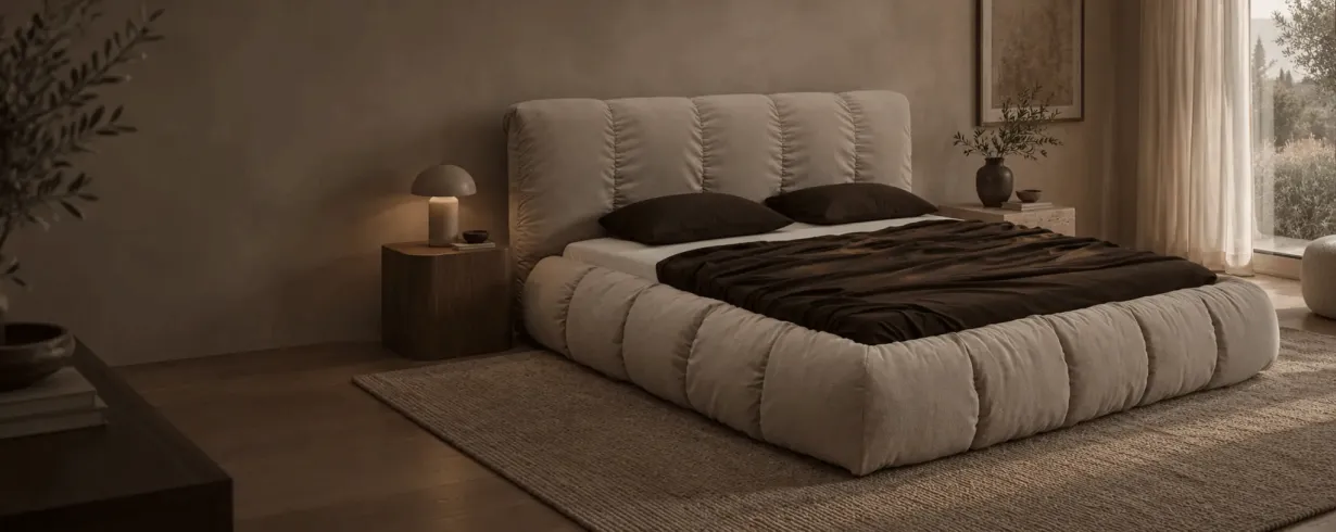 Camas de diseño italiano