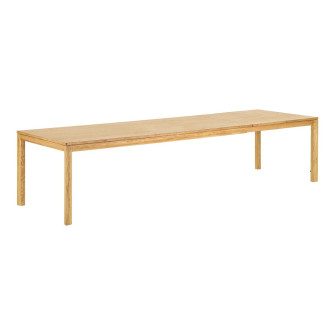 Söögilaud BOWEN — värv: looduslik toon; 220–270–320 × 100 × 75 cm (2202046) Söögilaud BOWEN — värv: looduslik toon; 220–270–320 × 100 × 75 cm (2202046)