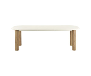 Söögilaud FONDI — värv: liivakarva / pruun; 240 × 100 × 76 cm Söögilaud FONDI — värv: liivakarva / pruun; 240 × 100 × 76 cm
