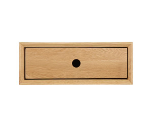 Seinasahtel LUZERN — värv: tammetoon; 25 × 40 × 15 cm