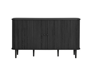 Kummut NIKKO — värv: must; 140 × 40 × 79 cm