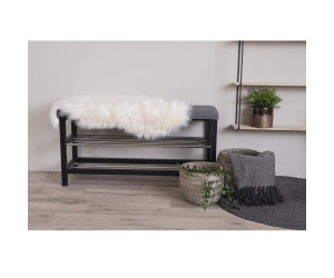 Kunstlambanahast vaip — värv: elevandiluukarva; 85 × 50 × 6,5 cm Kunstlambanahast vaip — värv: elevandiluukarva; 85 × 50 × 6,5 cm