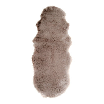 Kunstlambanahast vaip — värv: helepruun; 180 × 60 × 6,5 cm Kunstlambanahast vaip — värv: helepruun; 180 × 60 × 6,5 cm