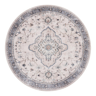 Vaip HAVANA — värv: loodusvalge / beež / tolmune sinine; 200 × 200 cm Vaip HAVANA — värv: loodusvalge / beež / tolmune sinine; 200 × 200 cm
