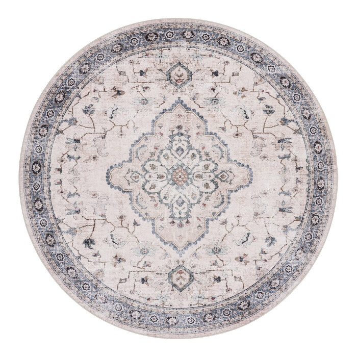 Vaip HAVANA — värv: loodusvalge / beež / tolmune sinine; 200 × 200 cm Vaip HAVANA — värv: loodusvalge / beež / tolmune sinine; 200 × 200 cm
