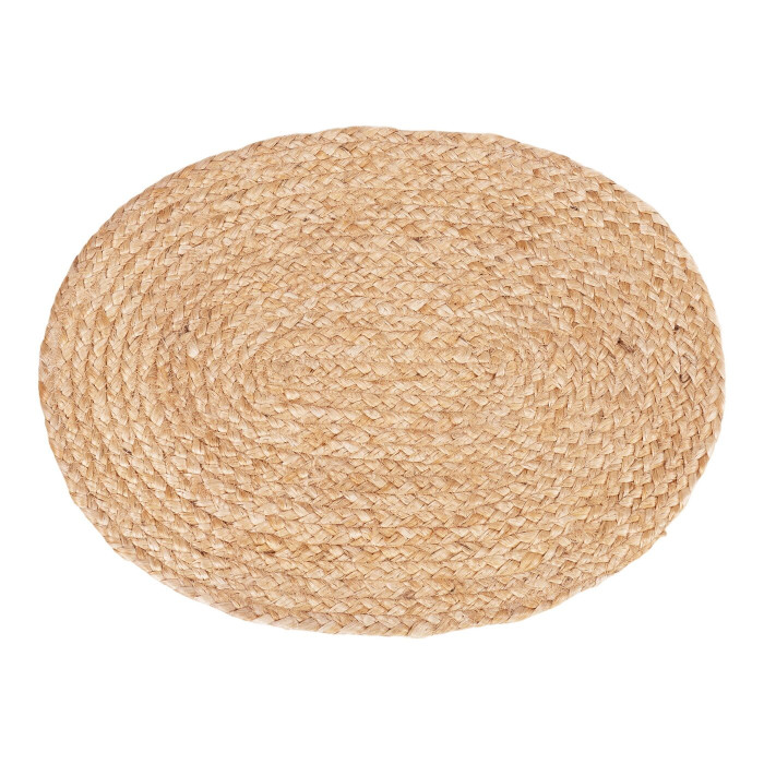 Lauamatt BOMBAY (4-osaline komplekt) — värv: looduslik toon; 45 × 35 × 0,5 cm