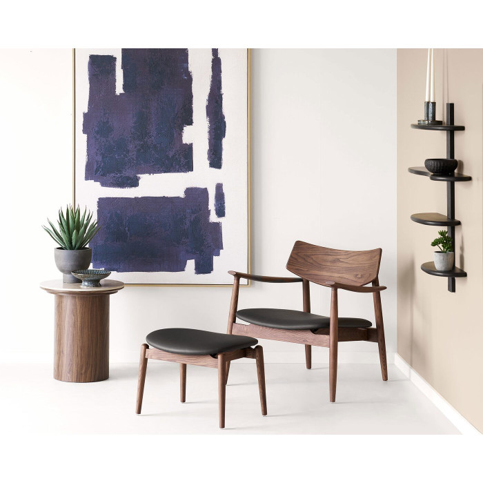 Seinariiul ALIANO — värv: must; 17,5 × 80 × 88 cm Seinariiul ALIANO — värv: must; 17,5 × 80 × 88 cm