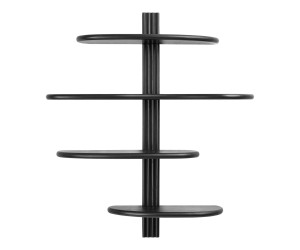 Seinariiul ALIANO — värv: must; 17,5 × 80 × 88 cm