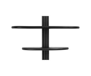 Seinariiul ALIANO — värv: must; 17,5 × 65 × 42,5 cm
