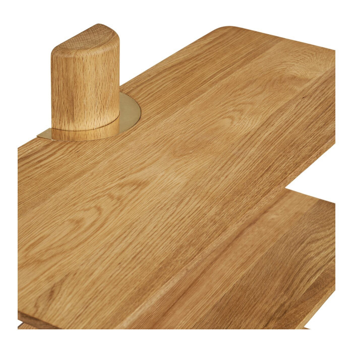Seinariiul CALCATA — värv: tammetoon; 22 × 55 × 55,5 cm