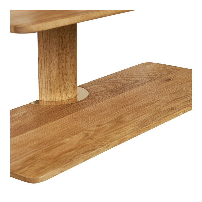 Seinariiul CALCATA — värv: tammetoon; 22 × 55 × 55,5 cm