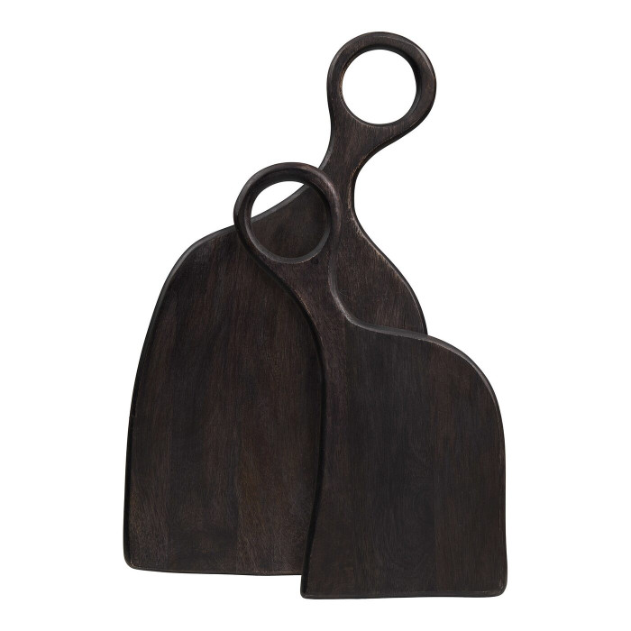Lõikelaud PALANI (2-osaline komplekt) — värv: pruun