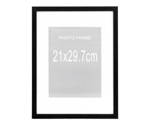 Pildiraam MARBELLA (5-osaline komplekt) — värv: must; 30 × 21 × 1,8 cm