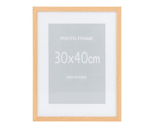 Pildiraam MARBELLA (5-osaline komplekt) — värv: looduslik toon; 40 × 30 × 1,8 cm