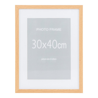 Attēla rāmis MARBELLA (5 gab. komplekts) — krāsa: dabīgs tonis; 40 × 30 × 1,8 cm Attēla rāmis MARBELLA (5 gab. komplekts) — krāsa: dabīgs tonis; 40 × 30 × 1,8 cm