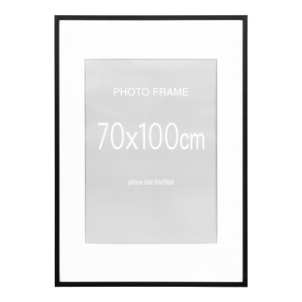 Attēla rāmis MARBELLA (5 gab. komplekts) — krāsa: melna; 100 × 70 × 1,8 cm Attēla rāmis MARBELLA (5 gab. komplekts) — krāsa: melna; 100 × 70 × 1,8 cm