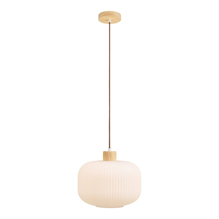 Rippvalgusti ARGALO — värv: valge; 30 × 30 × 26 cm