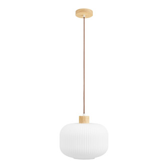 Rippvalgusti ARGALO — värv: valge; 30 × 30 × 26 cm