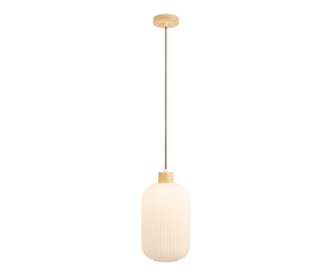 Rippvalgusti ARGALO — värv: valge; 20 × 20 × 38 cm