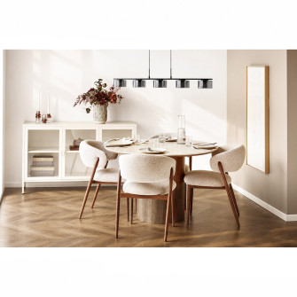 Rippvalgusti CHOLET — värv: must / läbipaistev; 15 × 125 × 150 cm Rippvalgusti CHOLET — värv: must / läbipaistev; 15 × 125 × 150 cm