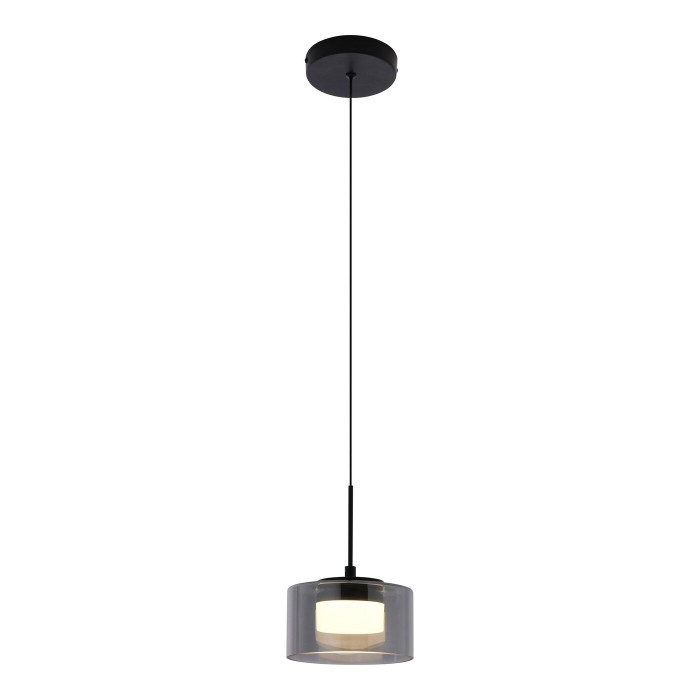 Rippvalgusti CHOLET — värv: must / läbipaistev; 15 × 15 × 120 cm