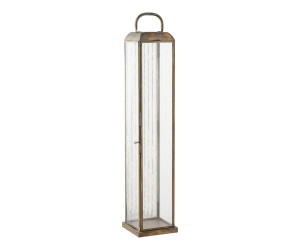 Latern HERSLEV — värv: antiikmessingi välimus; 12 × 12 × 60 cm Latern HERSLEV — värv: antiikmessingi välimus; 12 × 12 × 60 cm