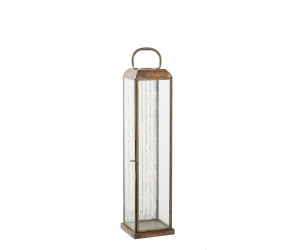 Latern HERSLEV — värv: antiikmessingi välimus; 12 × 12 × 49 cm Latern HERSLEV — värv: antiikmessingi välimus; 12 × 12 × 49 cm