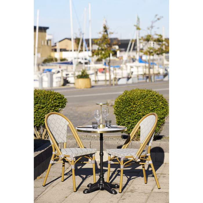 Bistroolaud 7501177 — värv: valge / must