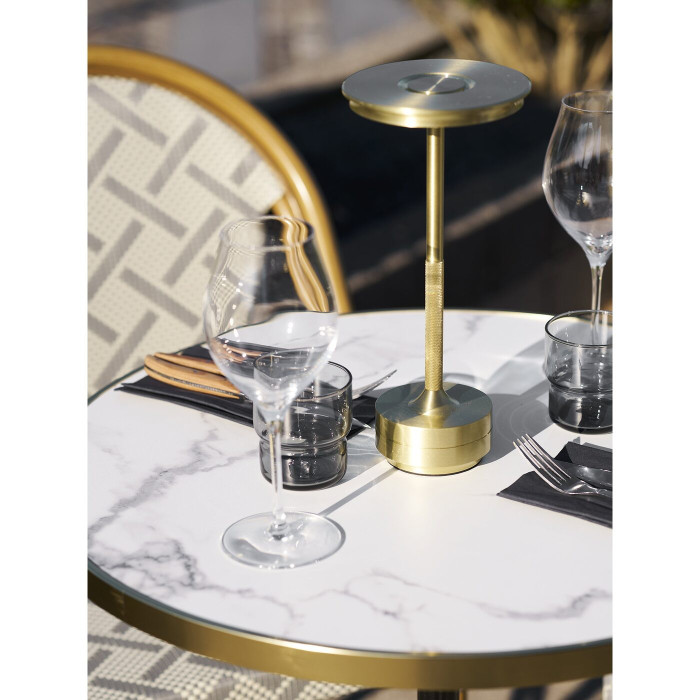Bistroolaud 7501177 — värv: valge / must