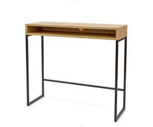 Kõrge kirjutuslaud Frame High — tamme toon / must