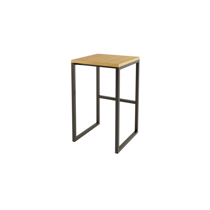 Kõrge taburet Frame High — tamme toon / must