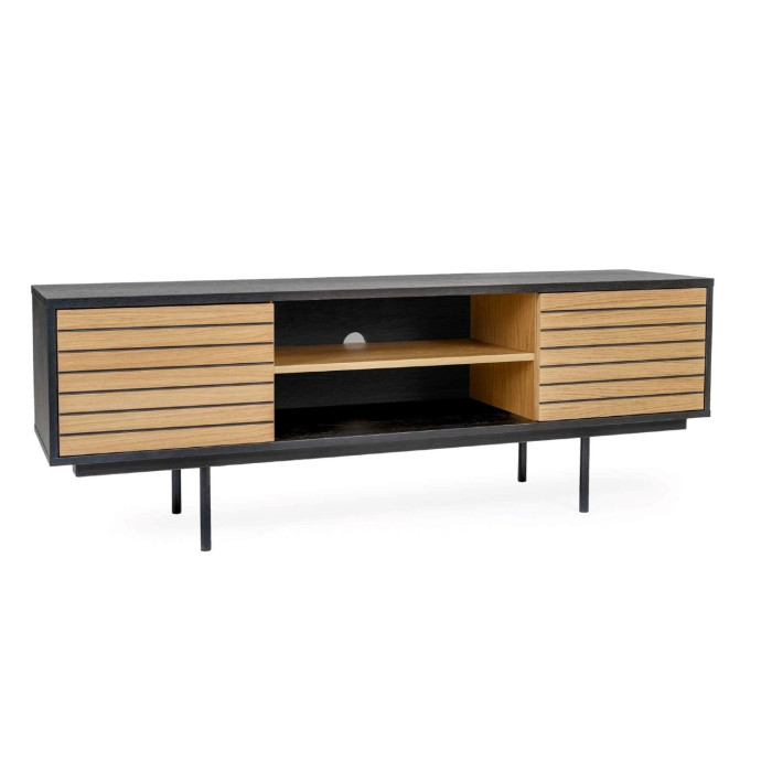 TV-alus Stripe — tamme toon / must TV-alus Stripe — tamme toon / must